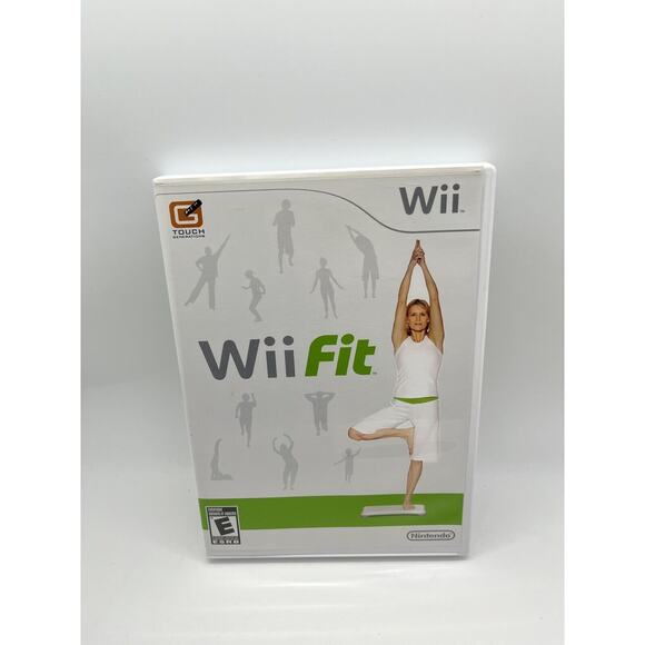 Wii Fit (Nintendo Wii) - Fitness Game Complete w/ Manual - Tested - Picture 1 of 9